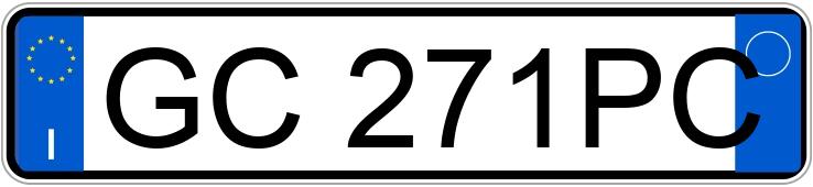 Numer rejestracyjny GC271PC posiada AUDI A6 5a serie Numer rejestracyjny GC271PC posiada AUDI A6 5a serie