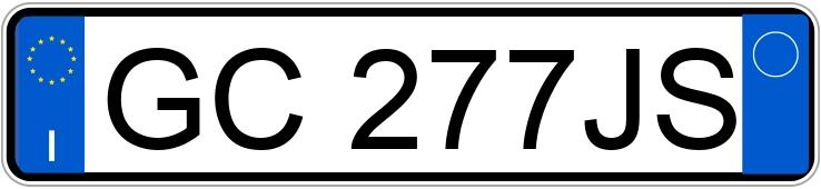 Numer rejestracyjny GC277JS posiada AUDI Q5 2a serie