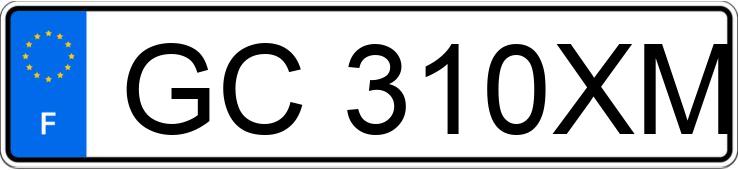 Numer rejestracyjny GC310XM posiada RENAULT MEGANE IV