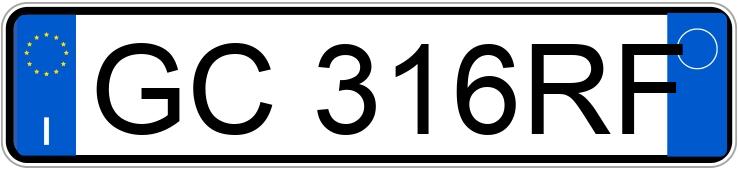 Numer rejestracyjny GC316RF posiada MAZDA CX-30