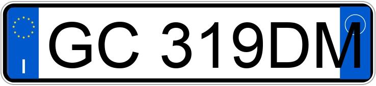 Numer rejestracyjny GC319DM posiada FORD Fiesta 7a serie Numer rejestracyjny GC319DM posiada FORD Fiesta 7a serie