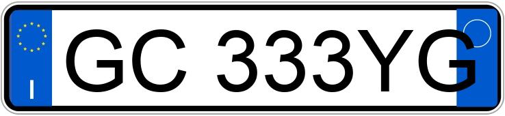 Numer rejestracyjny GC333YG posiada CITROEN C3 3a serie Numer rejestracyjny GC333YG posiada CITROEN C3 3a serie