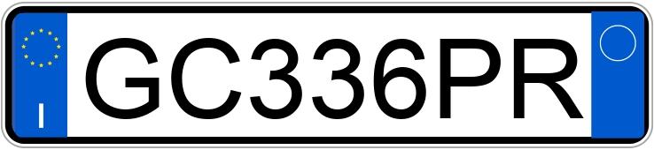 Numer rejestracyjny GC336PR posiada RENAULT Scenic 4a serie