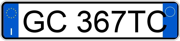 RegistreringsnummerGC367TC har ES557JV 