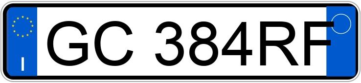 Numer rejestracyjny GC384RF posiada MAZDA Mazda3 4a serie