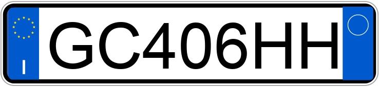 Numer rejestracyjny GC406HH posiada MERCEDES Classe A