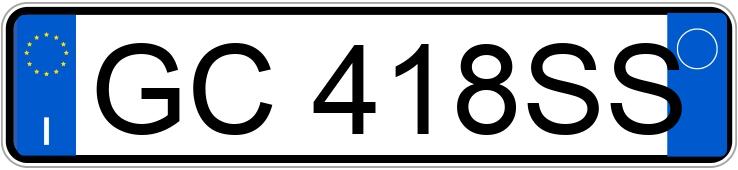 Numer rejestracyjny GC418SS posiada VOLKSWAGEN T-Roc 1a serie Numer rejestracyjny GC418SS posiada VOLKSWAGEN T-Roc 1a serie