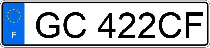 Numer rejestracyjny GC422CF posiada CITROEN C3 III