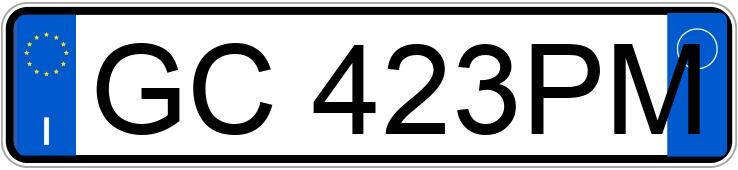 Numer rejestracyjny GC423PM posiada AUDI Q8