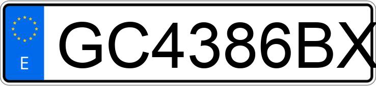 Numer rejestracyjny GC4386BX posiada OPEL CORSA