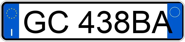 Numer rejestracyjny GC438BA posiada MERCEDES Classe A