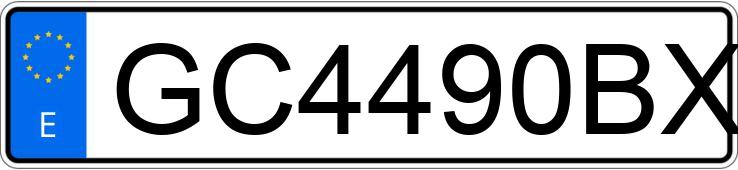 Numer rejestracyjny GC4490BX posiada TOYOTA COROLLA