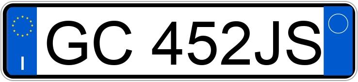 Numer rejestracyjny GC452JS posiada BMW X3