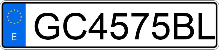 Numer rejestracyjny GC4575BL posiada MERCEDES 190 (201) Numer rejestracyjny GC4575BL posiada MERCEDES 190 (201)