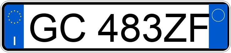 Numer rejestracyjny GC483ZF posiada FORD Fiesta 7a serie