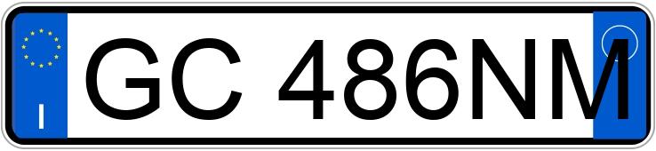 Numer rejestracyjny GC486NM posiada ALFA ROMEO Stelvio