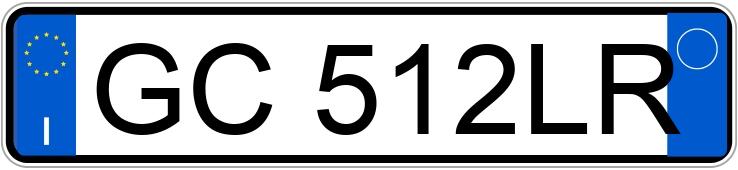 Numer rejestracyjny GC512LR posiada LAND ROVER RR Evoque 1a serie