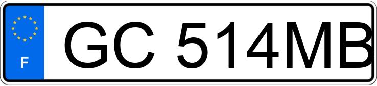 Numer rejestracyjny GC514MB posiada PEUGEOT 208 II