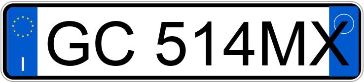 Numer rejestracyjny GC514MX posiada ALFA ROMEO Giulietta