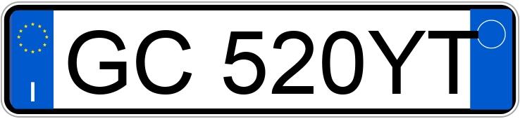 Numer rejestracyjny GC520YT posiada BMW Serie 2 G.C. Numer rejestracyjny GC520YT posiada BMW Serie 2 G.C.