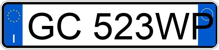 Numer rejestracyjny GC523WP posiada SKODA Scala