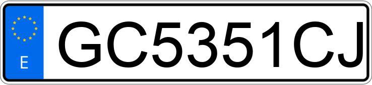 Numer rejestracyjny GC5351CJ posiada VOLKSWAGEN POLO Numer rejestracyjny GC5351CJ posiada VOLKSWAGEN POLO