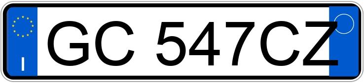 Numer rejestracyjny GC547CZ posiada AUDI A3 4a serie Numer rejestracyjny GC547CZ posiada AUDI A3 4a serie