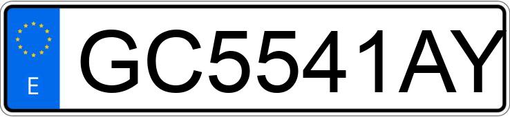Numer rejestracyjny GC5541AY posiada BMW SERIE 3 Numer rejestracyjny GC5541AY posiada BMW SERIE 3