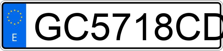 RegistreringsnummerGC5718CD har VOLKSWAGEN POLO