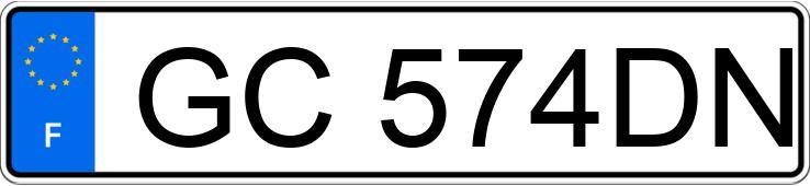 Numer rejestracyjny GC574DN posiada RENAULT MEGANE IV