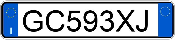 Numer rejestracyjny GC593XJ posiada FORD Mustang Numer rejestracyjny GC593XJ posiada FORD Mustang
