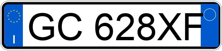 Numer rejestracyjny GC628XF posiada BMW X1