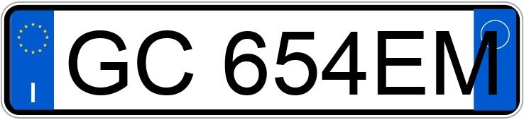 Numer rejestracyjny GC654EM posiada JEEP Compass 2a serie