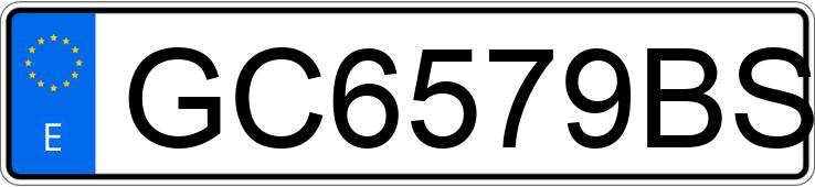 Numer rejestracyjny GC6579BS posiada AUDI A4