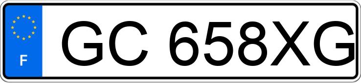 Registreringsnummeret GC658XG har NISSAN MICRA