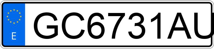 Numer rejestracyjny GC6731AU posiada MITSUBISHI MONTERO Numer rejestracyjny GC6731AU posiada MITSUBISHI MONTERO