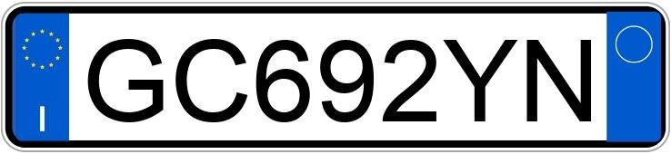 Numer rejestracyjny GC692YN posiada AUDI Q3 2a serie