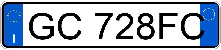 Numer rejestracyjny GC728FC posiada PEUGEOT 208 2a serie Numer rejestracyjny GC728FC posiada PEUGEOT 208 2a serie