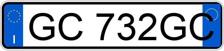 Numer rejestracyjny GC732GC posiada AUDI Q3 2a serie