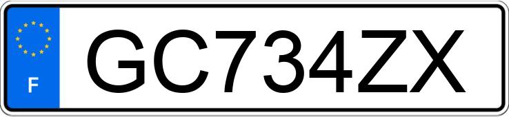 Numer rejestracyjny GC734ZX posiada AUDI A3 SPORTBACK