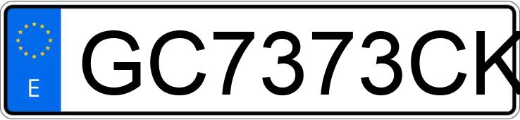 Numer rejestracyjny GC7373CK posiada BMW SERIE 3 Numer rejestracyjny GC7373CK posiada BMW SERIE 3