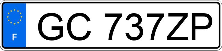 Numer rejestracyjny GC737ZP posiada CITROEN C4 III