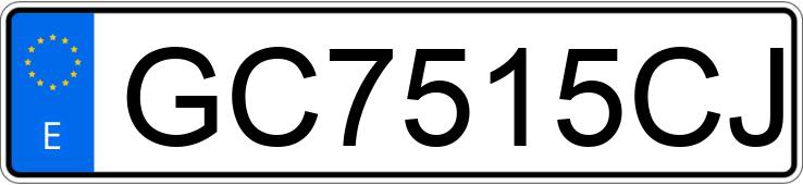 Numer rejestracyjny GC7515CJ posiada CHRYSLER NEON