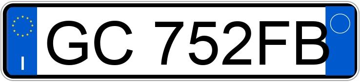 Numer rejestracyjny GC752FB posiada CITROEN C3 3a serie