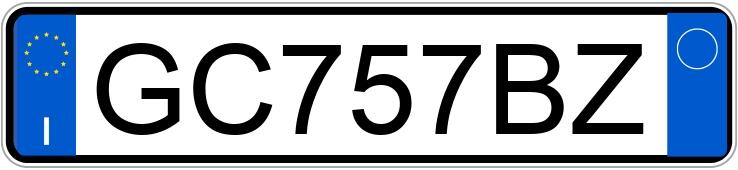 Numer rejestracyjny GC757BZ posiada DACIA Duster 2a serie