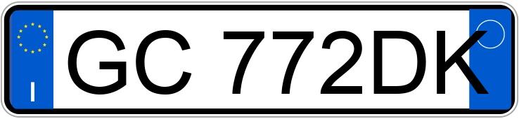 Numer rejestracyjny GC772DK posiada OPEL Corsa 6a serie