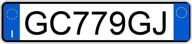 Numer rejestracyjny GC779GJ posiada BMW X2