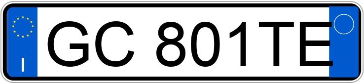 Numer rejestracyjny GC801TE posiada DACIA Duster 2a serie