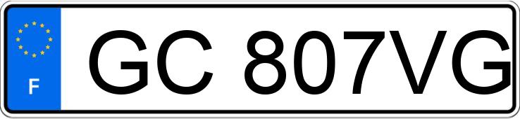 Numer rejestracyjny GC807VG posiada DACIA SANDERO III