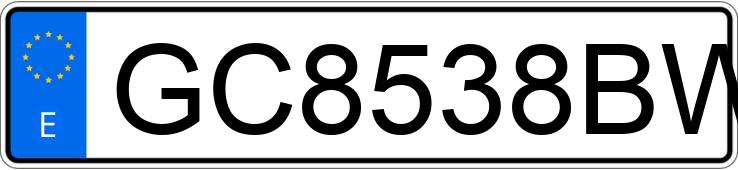 Numer rejestracyjny GC8538BW posiada PEUGEOT 306